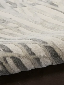 Alfombra de pelo corto con relieves Rustic Texture