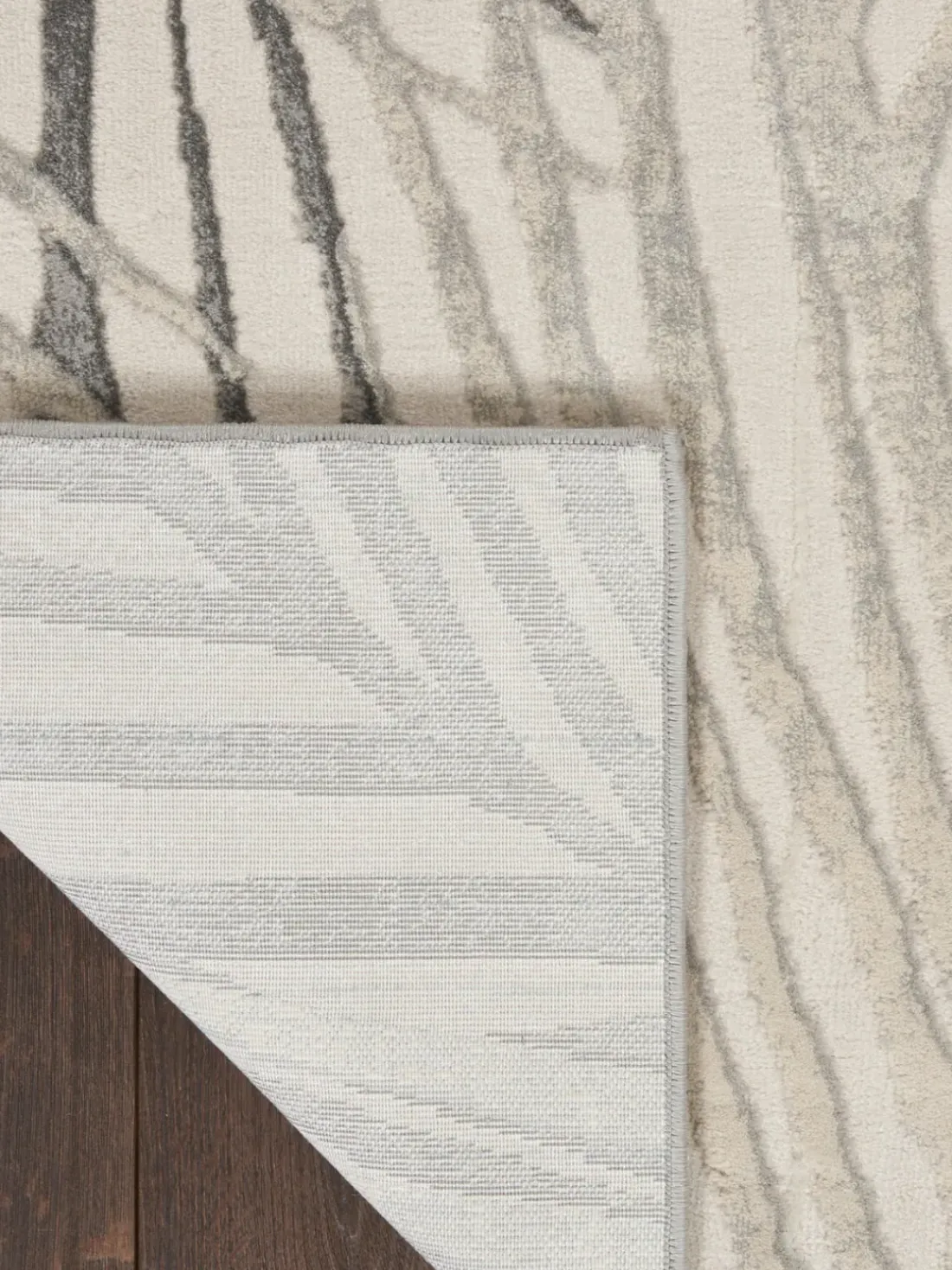 Alfombra de pelo corto con relieves Rustic Texture