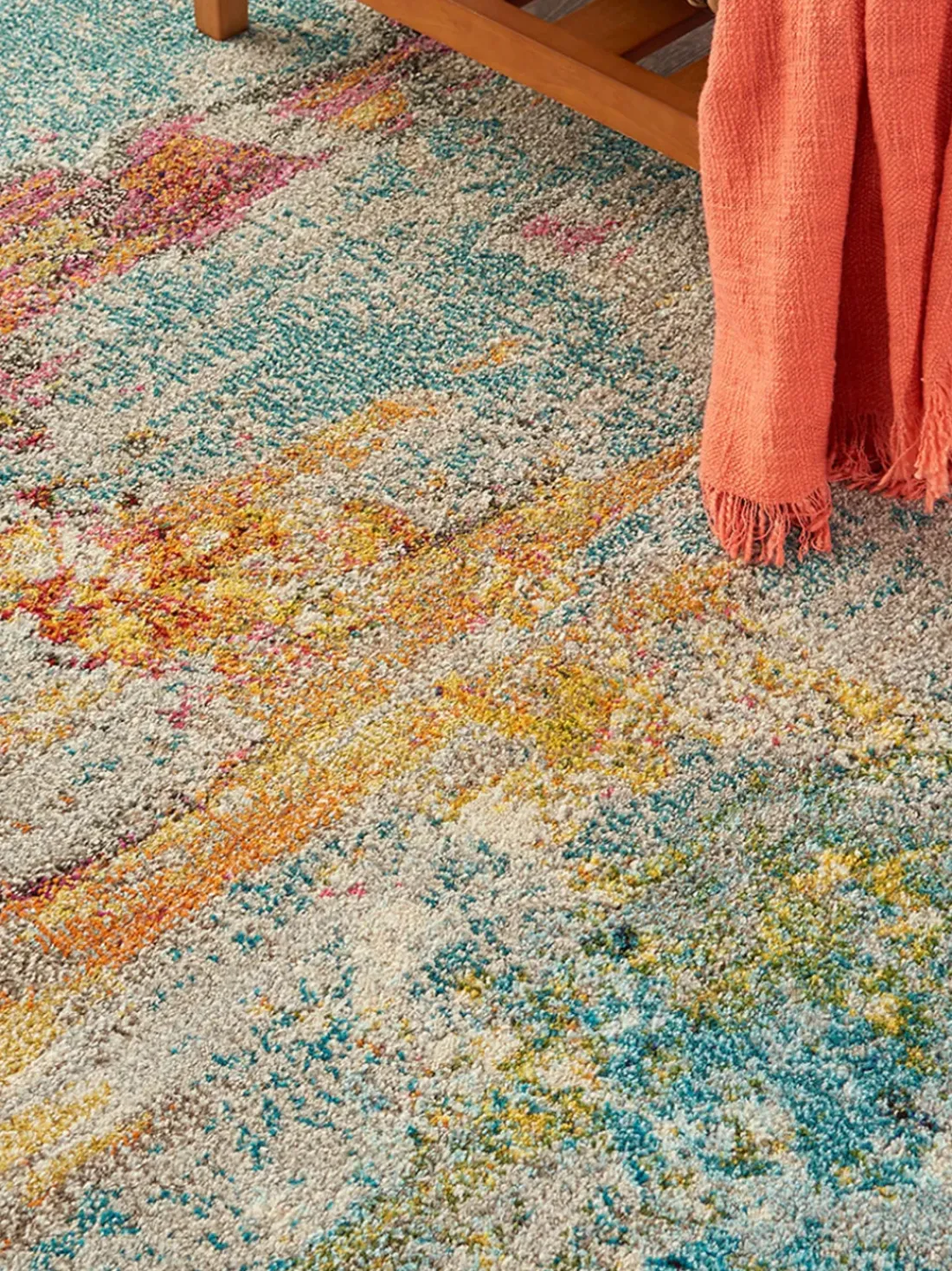 Alfombra de pelo corto de diseño Celestial