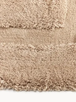 Alfombra de pelo largo texturizada Genève
