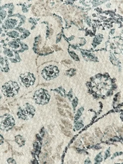 Alfombra exterior artesanal con estampado vintage Tiara