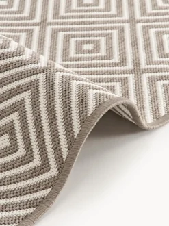 Alfombra exterior reversible en rombos Reddy