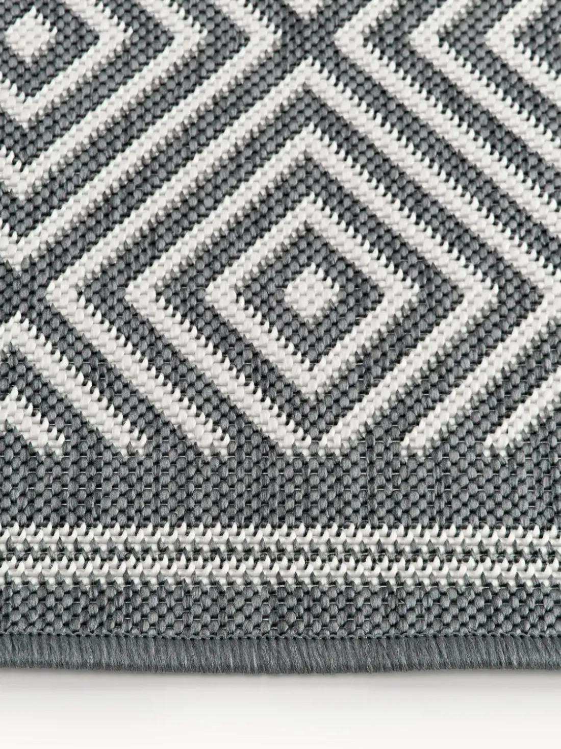Alfombra exterior reversible en rombos Reddy