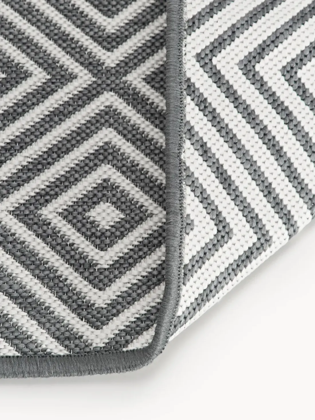 Alfombra exterior reversible en rombos Reddy