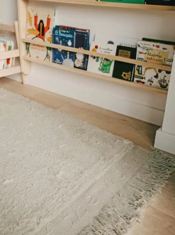 Alfombra infantil artesanal Woods, lavable