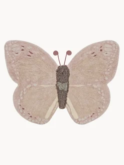 Alfombra infantil artesanal lavable Baby Butterfly