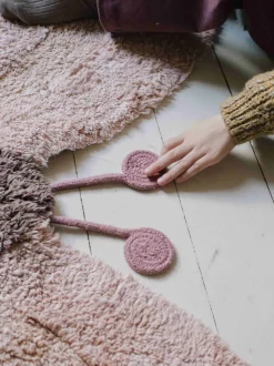 Alfombra infantil artesanal lavable Baby Butterfly