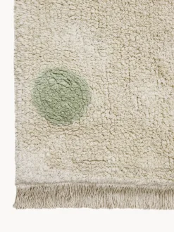 Alfombra infantil artesanal Hippy Dots, lavable