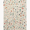 Alfombra infantil artesanal Terrazzo, lavable