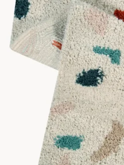 Alfombra infantil artesanal Terrazzo, lavable