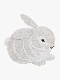 Alfombra infantil artesanal Bunny, lavable