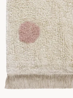 Alfombra infantil artesanal Hippy Dots, lavable