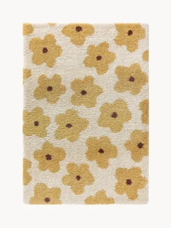 Alfombra infantil con estampado floral Gobi