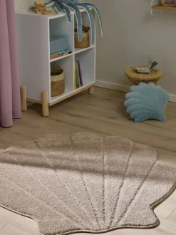 Alfombra infantil en forma de concha Nori