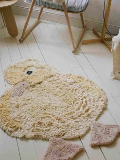 Alfombra infantil lavable Ducky