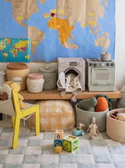 Alfombra infantil lavable Kitchen Tiles, tamaños diferentes