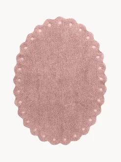 Alfombra infantil ovalada lavable Pine Cone