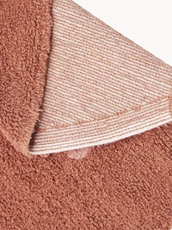 Alfombra infantil redonda artesanal con efecto alto-bajo Dot, lavable