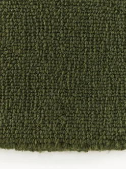 Alfombra redonda de algodón artesanal Lora