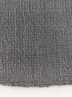 Alfombra redonda de algodón artesanal Lora