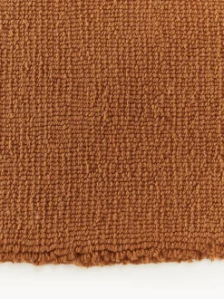 Alfombra redonda de algodón artesanal Lora