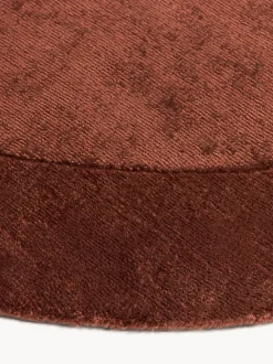 Alfombra redonda de pelo corto Kari