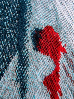 Alfombra redonda de pelo corto Pop