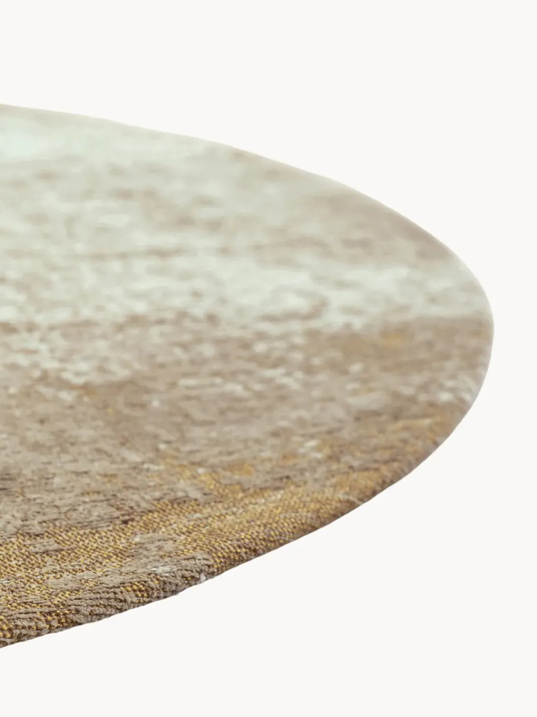 Alfombra redonda de tejido plano jacquard Virgin Land