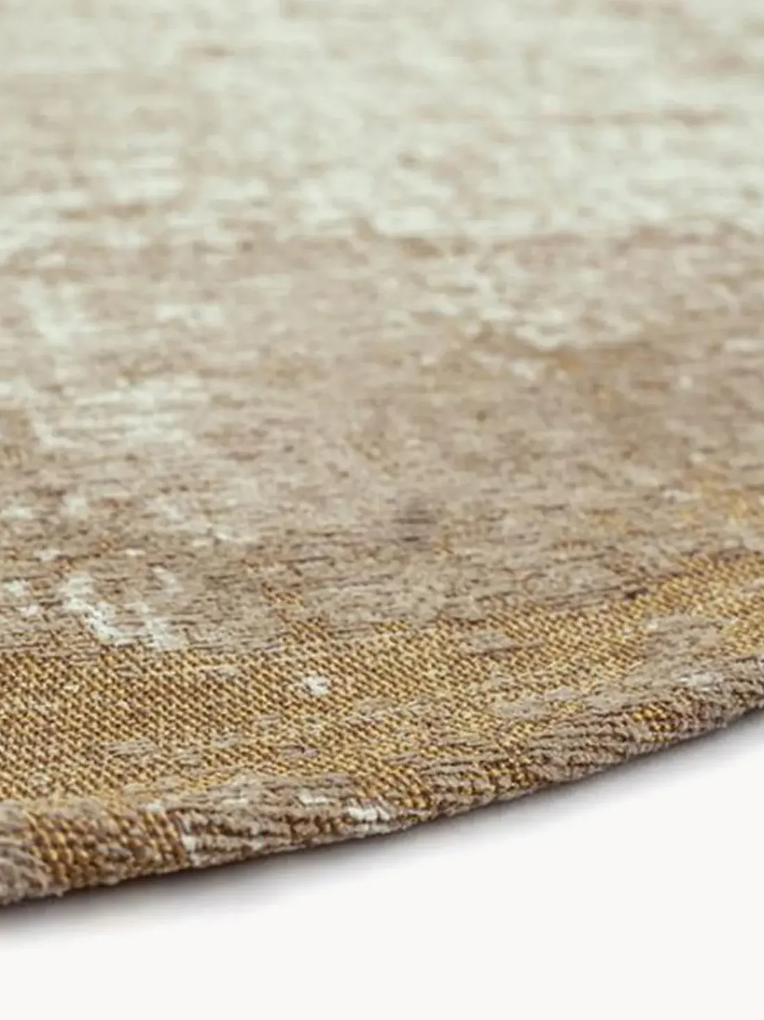 Alfombra redonda de tejido plano jacquard Virgin Land
