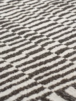 Alfombra redonda tejida Jacquard Barber