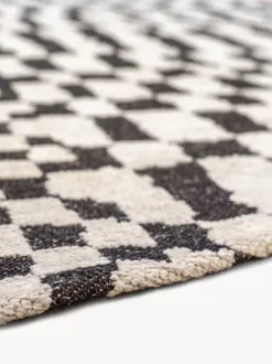 Alfombra redonda tejida Jacquard Barber
