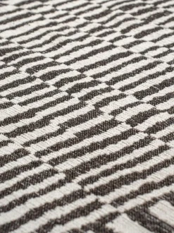 Alfombra redonda tejida Jacquard Barber
