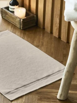 Alfombrilla de baño antideslizante de algodón ecológico Premium