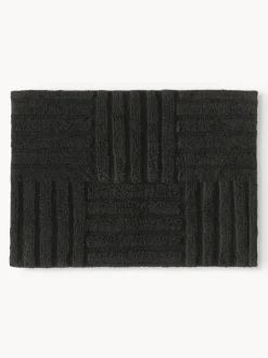 Alfombrilla de baño antideslizante con relieve Tianna