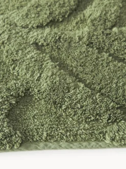 Alfombrilla de baño antideslizante con diseño en relieve Leaf