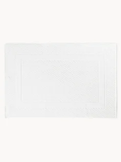 Alfombrilla de baño antideslizante con estampado de panal Katharina