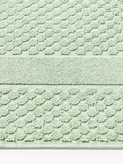 Alfombrilla de baño antideslizante con diseño de panal Katharina