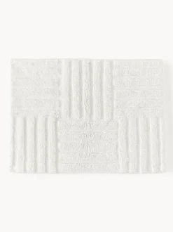 Alfombrilla de baño antideslizante con relieve Tianna