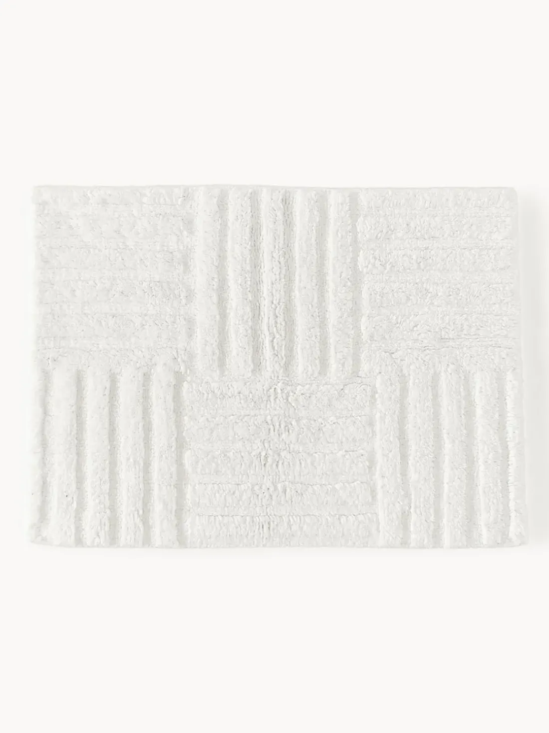 Alfombrilla de baño antideslizante con relieve Tianna