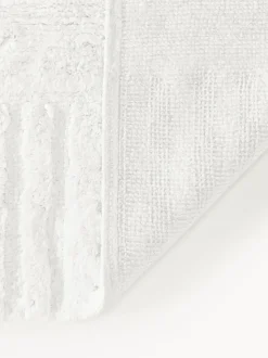Alfombrilla de baño antideslizante con relieve Tianna