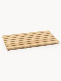 Alfombrilla de baño de bambú Kit