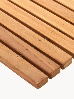 Alfombrilla de baño de madera de teca Anna
