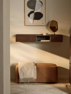 Aparador de pared de madera Larsen