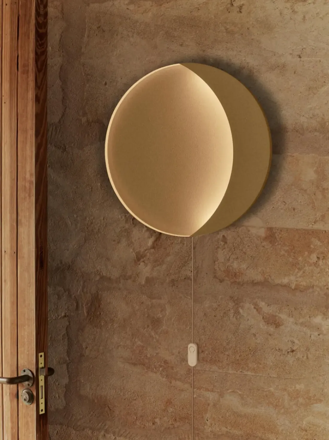 Aplique LED regulable Neba, con enchufe