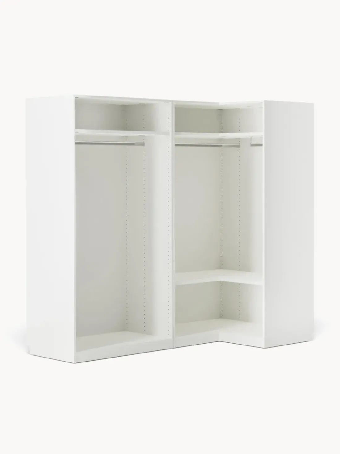 Armario esquinero modular Charlotte, 4 puertas (215 cm), diferentes variantes