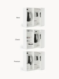 Armario esquinero modular Charlotte, 4 puertas (215 cm), diferentes variantes