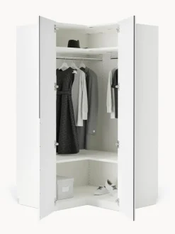 Armario esquinero modular Leon, 2 puertas (115 cm)