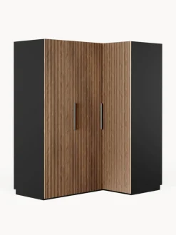 Armario esquinero modular Simone, 3 puertas (165 cm), variantes diferentes