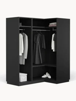 Armario esquinero modular Simone, 3 puertas (165 cm), variantes diferentes