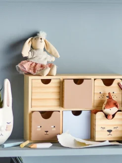 Armario infantil de madera de pino Calle
